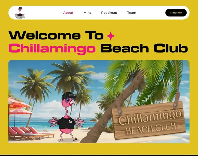 Chillamingo nft designed by Codixity