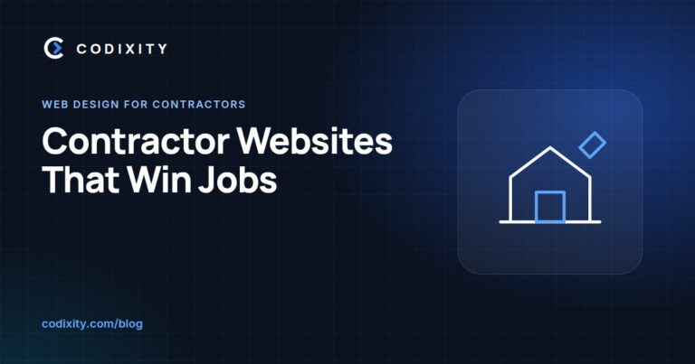 Contractor Website Design: What Wins Jobs in 2026 (Must-Haves, Costs, Builders)