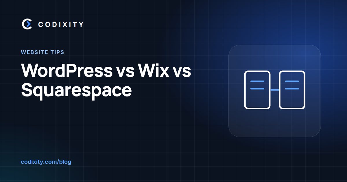 WordPress vs Wix vs Squarespace for Small Business: An Honest 2026 Comparison (No Affiliate Links)